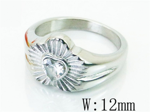 BC Wholesale Rings Jewelry Stainless Steel 316L Popular Rings NO.#BC22R1012HHC