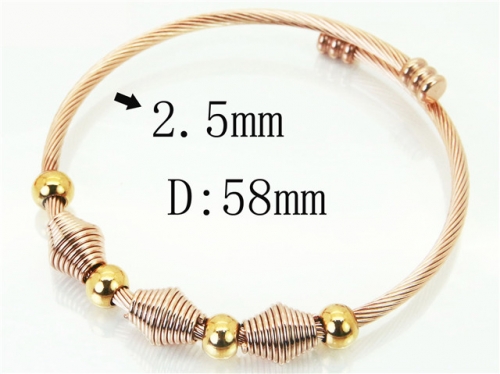 BC Wholesale Bangles Jewelry Stainless Steel 316L Bangle NO.#BC38B0668HLD