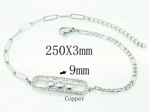 BC Wholesale Anklets Jewelry Stainless Steel 316L Anklets or Bracelets NO.#BC62B0440NW