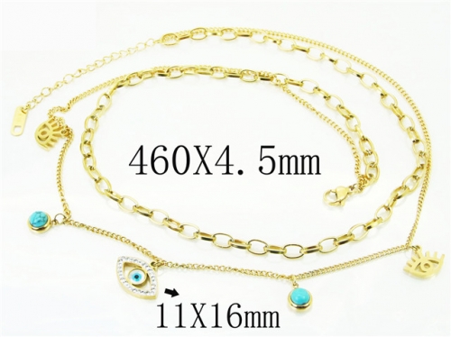 BC Wholesale Necklace Jewelry Stainless Steel 316L Fashion Necklace NO.#BC32N0603HIL