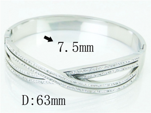 BC Wholesale Bangles Jewelry Stainless Steel 316L Bangle NO.#BC19B0958HMA