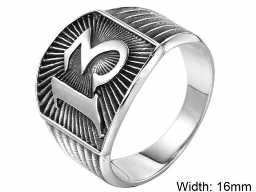 BC Wholesale Rings Jewelry Stainless Steel 316L Fashion Rings NO.#SJ9R346