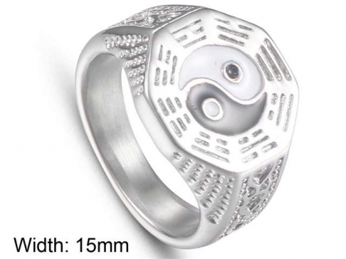 BC Wholesale Rings Jewelry Stainless Steel 316L Fashion Rings NO.#SJ7R116