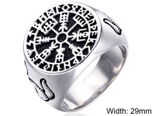 BC Wholesale Rings Jewelry Stainless Steel 316L Fashion Rings NO.#SJ9R756