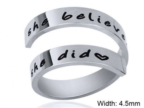 BC Wholesale Good Rings Jewelry Stainless Steel 316L Rings NO.#SJ103R070