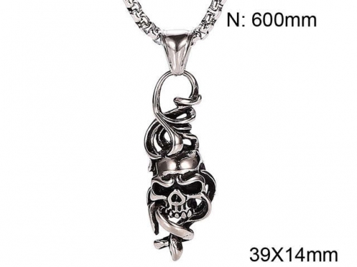 BC Wholesale Necklace Jewelry Stainless Steel 316L Fashion Necklace NO.#SJ13P064.jpg
