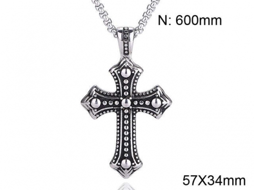 BC Wholesale Necklace Jewelry Stainless Steel 316L Fashion Necklace NO.#SJ13P079.jpg