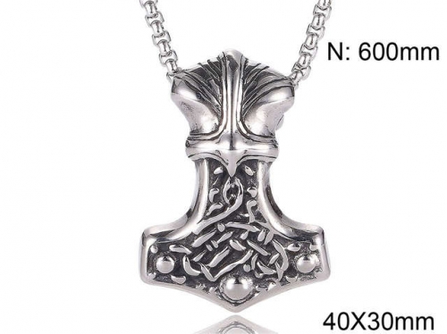 BC Wholesale Necklace Jewelry Stainless Steel 316L Fashion Necklace NO.#SJ13P117.jpg