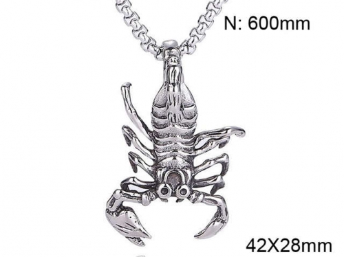 BC Wholesale Necklace Jewelry Stainless Steel 316L Fashion Necklace NO.#SJ13P081.jpg