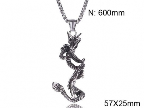 BC Wholesale Necklace Jewelry Stainless Steel 316L Fashion Necklace NO.#SJ13P043.jpg