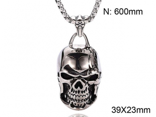 BC Wholesale Necklace Jewelry Stainless Steel 316L Fashion Necklace NO.#SJ13P075.jpg