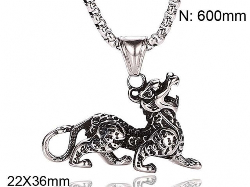 BC Wholesale Necklace Jewelry Stainless Steel 316L Fashion Necklace NO.#SJ13P009.jpg