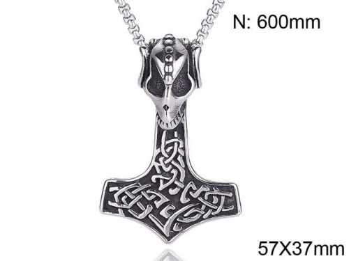 BC Wholesale Necklace Jewelry Stainless Steel 316L Fashion Necklace NO.#SJ13P090.jpg
