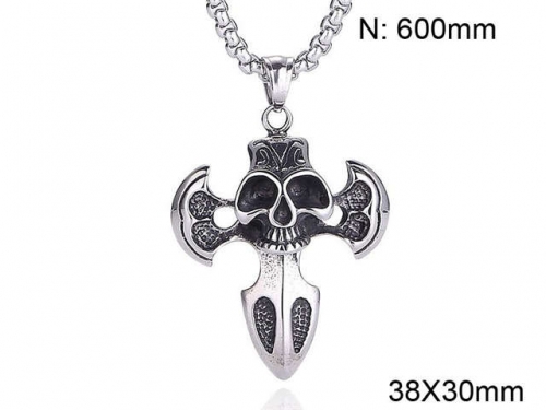 BC Wholesale Necklace Jewelry Stainless Steel 316L Fashion Necklace NO.#SJ13P097.jpg