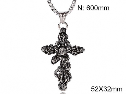 BC Wholesale Necklace Jewelry Stainless Steel 316L Fashion Necklace NO.#SJ13P062