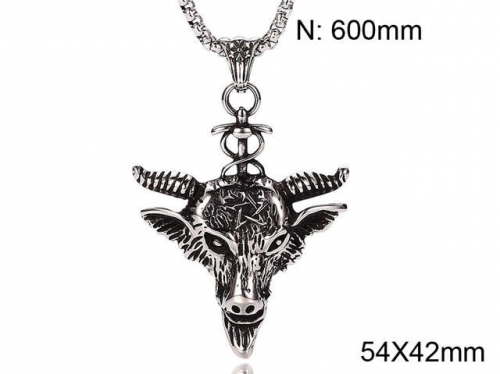 BC Wholesale Necklace Jewelry Stainless Steel 316L Fashion Necklace NO.#SJ13P069.jpg
