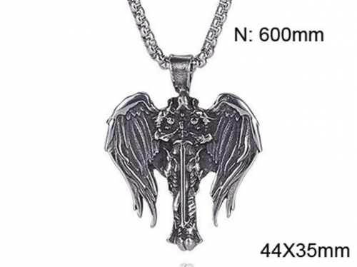 BC Wholesale Necklace Jewelry Stainless Steel 316L Fashion Necklace NO.#SJ13P052.jpg