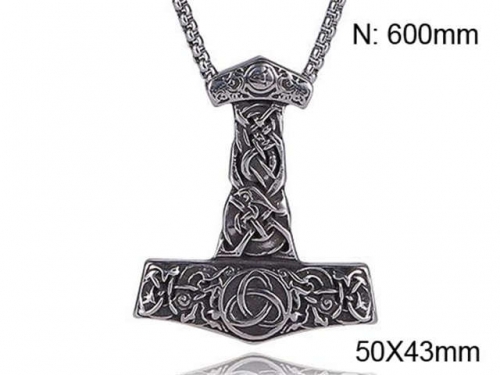 BC Wholesale Necklace Jewelry Stainless Steel 316L Fashion Necklace NO.#SJ13P032.jpg