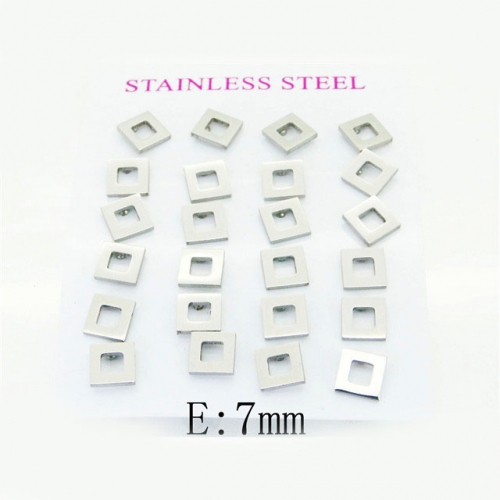BC Wholesale Earrings Jewelry Stainless Steel 316L Earrings NO.#BC56E0037PU