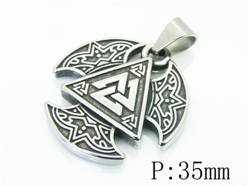 BC Wholesale Pendant Jewelry Stainless Steel 316L Pendant NO.#BC22P0962HIS