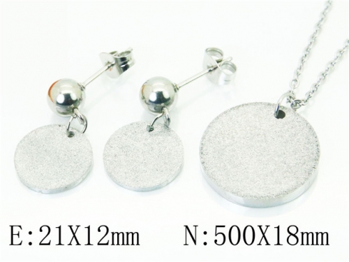 BC Wholesale Jewelry Sets Stainless Steel 316L Jewelry Sets NO.#BC91S1294PR