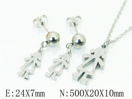 BC Wholesale Jewelry Sets Stainless Steel 316L Jewelry Sets NO.#BC91S1306PC