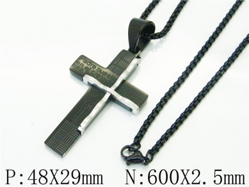 BC Wholesale Necklace Jewelry Stainless Steel 316L Fashion Necklace NO.#BC09N1322HKW