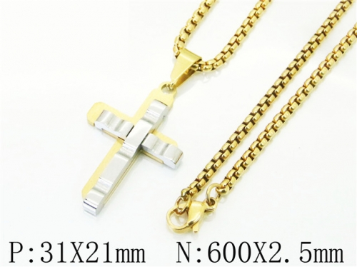 BC Wholesale Necklace Jewelry Stainless Steel 316L Fashion Necklace NO.#BC09N1327HIW