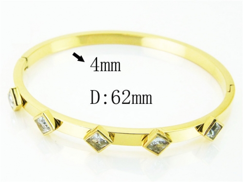 BC Wholesale Good Bangles Jewelry Stainless Steel 316L Bangle NO.#BC32B0444HJW