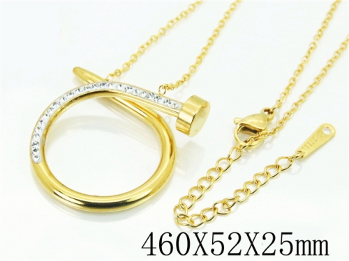 BC Wholesale Necklace Jewelry Stainless Steel 316L Fashion Necklace NO.#BC80N0569OL