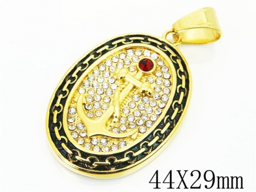 BC Wholesale Pendant Jewelry Stainless Steel 316L Pendant NO.#BC15P0569HKL