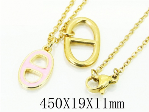 BC Wholesale Necklace Jewelry Stainless Steel 316L Fashion Necklace NO.#BC21N0110HIC