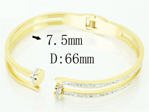 BC Wholesale Good Bangles Jewelry Stainless Steel 316L Bangle NO.#BC09B1187HME