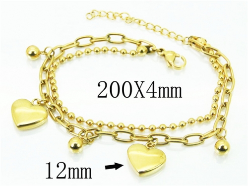 BC Wholesale Fashion Bracelets Jewelry Stainless Steel 316L Bracelets NO.#BC64B1504HJD