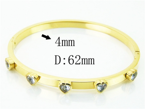 BC Wholesale Good Bangles Jewelry Stainless Steel 316L Bangle NO.#BC32B0445HJW