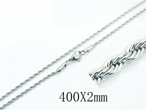 BC Wholesale Stainless Steel 316L Chain Or Necklace NO.#BC40N1362IQ