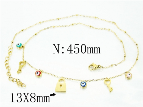 BC Wholesale Necklace Jewelry Stainless Steel 316L Fashion Necklace NO.#BC34N0012NQ