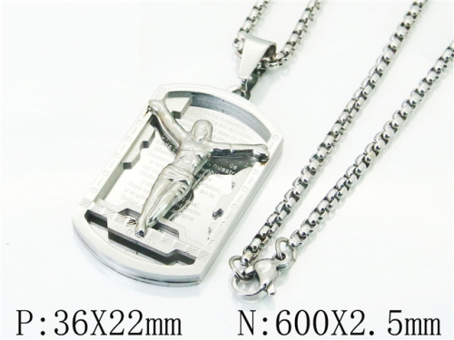 BC Wholesale Necklace Jewelry Stainless Steel 316L Fashion Necklace NO.#BC09N1291HJR