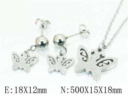 BC Wholesale Jewelry Sets Stainless Steel 316L Jewelry Sets NO.#BC91S1303PG