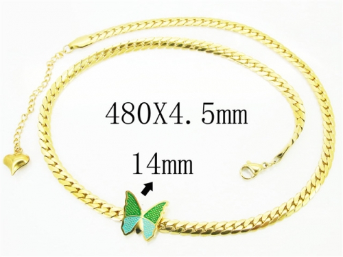 BC Wholesale Necklace Jewelry Stainless Steel 316L Fashion Necklace NO.#BC09N1285HJE