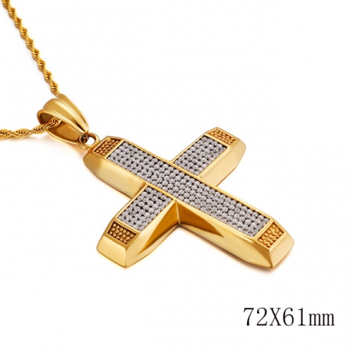 BC Wholesale Pendants Jewelry Stainless Steel 316L Jewelry Pendant Without Chain NO.#SJ109P78125