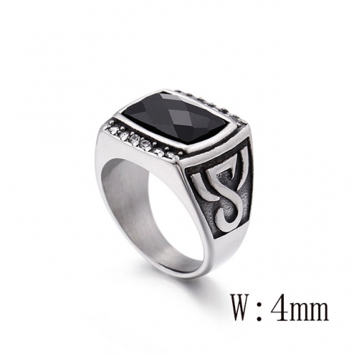 BC Wholesale Fashion Rings Jewelry Stainless Steel 316L Rings NO.#SJ109R53755