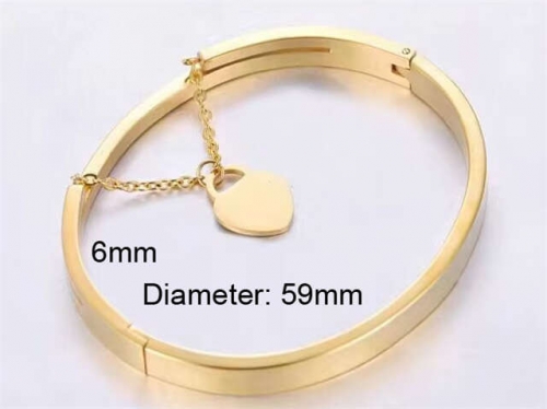 BC Wholesale Bangles Jewelry Stainless Steel 316L Bangle NO.#SJ124B062