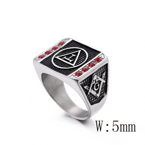 BC Wholesale Fashion Rings Jewelry Stainless Steel 316L Rings NO.#SJ109R53751