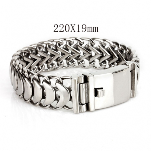BC Wholesale Bracelets Jewelry Stainless Steel 316L Bracelets NO.#SJ109B23390