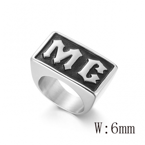 BC Wholesale Fashion Rings Jewelry Stainless Steel 316L Rings NO.#SJ109R104125