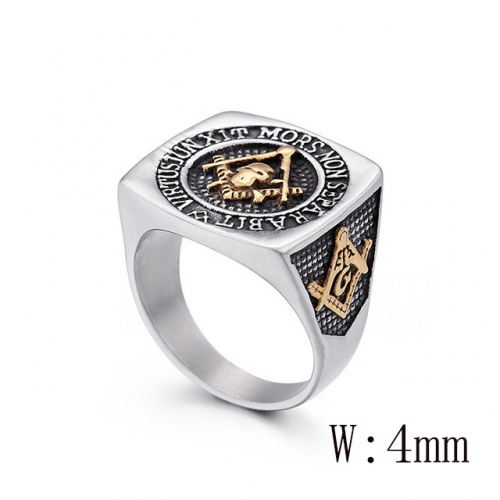 BC Wholesale Fashion Rings Jewelry Stainless Steel 316L Rings NO.#SJ109R53749