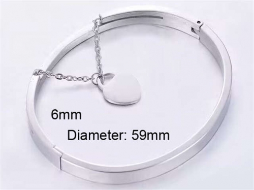 BC Wholesale Bangles Jewelry Stainless Steel 316L Bangle NO.#SJ124B061