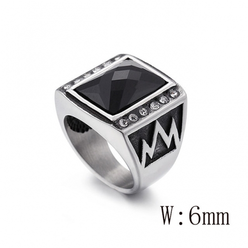 BC Wholesale Fashion Rings Jewelry Stainless Steel 316L Rings NO.#SJ109R53759