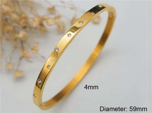 BC Wholesale Bangles Jewelry Stainless Steel 316L Bangle NO.#SJ124B468